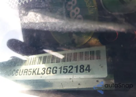 2016 Ram 2500 Laramie из США, поврежденный, VIN 3C6UR5KL3GG152184